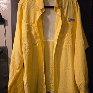 Men's Size Medium Columbia PFG Outdoor long sleeve button up